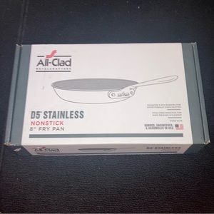 all clad d5 nonstick 8" fry pan